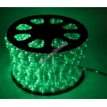 Дюралайт LED круглый 2-х проводной, фиксинг, 13мм 100м зеленый